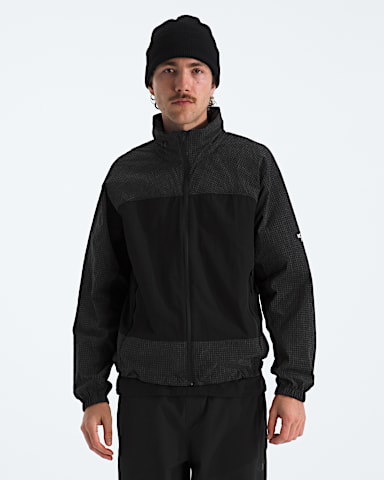 Mens HKe Utility Wind Jacket TNF TNF Black HERO
