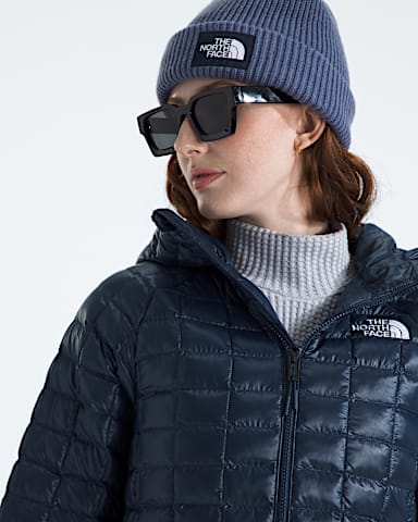 Womens THERMOBALL Hooded Parka TNF Summit Navy HERO3