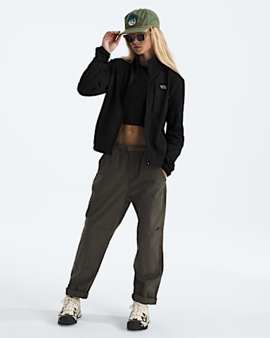 Womens TNF Performance Fleece FullZip Jacket TNF TNF Black HERO2