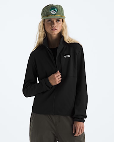 Womens TNF Performance Fleece FullZip Jacket TNF TNF Black HERO