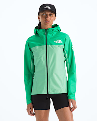 Womens Summit Series Superior FUTURELIGHT Jacket TNF Nebula GreenSpring Bud Main