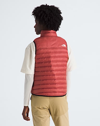 Womens Terra Peak Vest TNF Mars Dust BACK