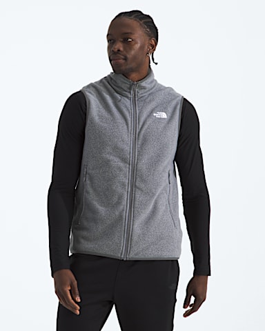 Veste en molleton Glacier pour hommes TNF Bruyere Gris Moyen TNF HERO