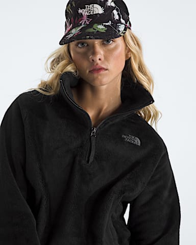 Womens Osito Lux Zip Jacket TNF TNF Black HERO3