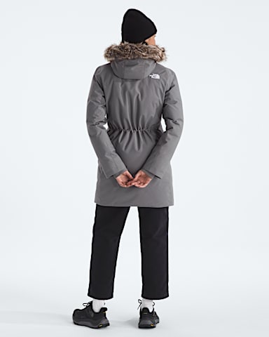 Anorak Arctic pour femmes TNF Perle Fumee BACK