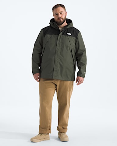 Manteau Big Antora pour hommes TNF Vert Taupe NouveauNoir TNF HERO2
