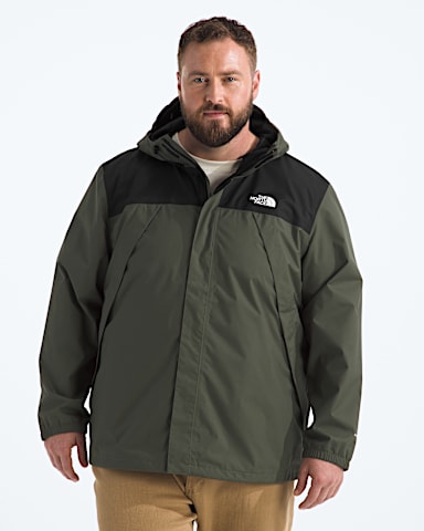 Manteau Big Antora pour hommes TNF Vert Taupe NouveauNoir TNF HERO