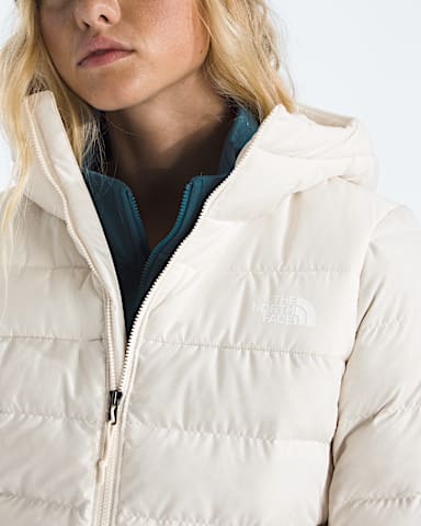 Womens Aconcagua Parka TNF White Dune HERO2