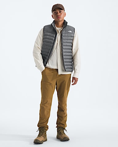 Mens Terra Peak Vest TNF Smoked Pearl HERO2