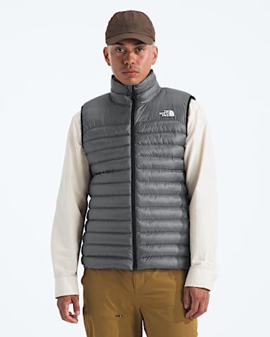 Mens Terra Peak Vest TNF Smoked Pearl Main