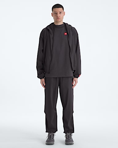 Mens TNF Red Box LongSleeve Tee TNF Obsidian HERO2