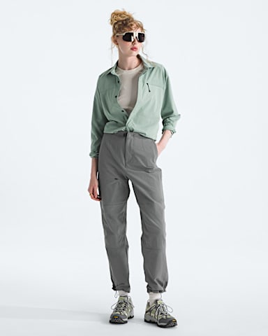 Womens Basin Pro Pants TNF Smoked Pearl HERO2