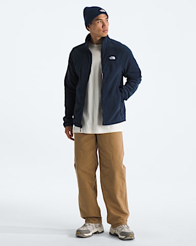 Mens Glacier Fleece Jacket TNF Summit Navy HERO2