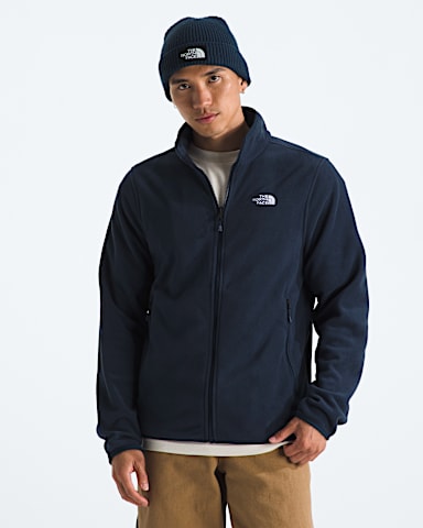 Mens Glacier Fleece Jacket TNF Summit Navy HERO