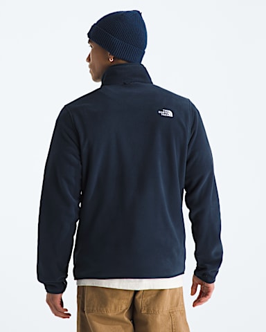 Mens Glacier Fleece Jacket TNF Summit Navy BACK