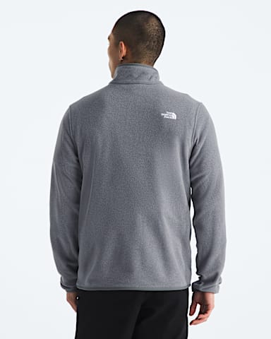 Manteau Glacier en molleton demiglissire pour hommes TNF Bruyere Gris Moyen TNF BACK