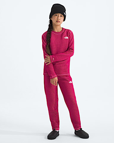 Boys Girls DOTKNIT Thermal Set TNF Lali Guran HERO2