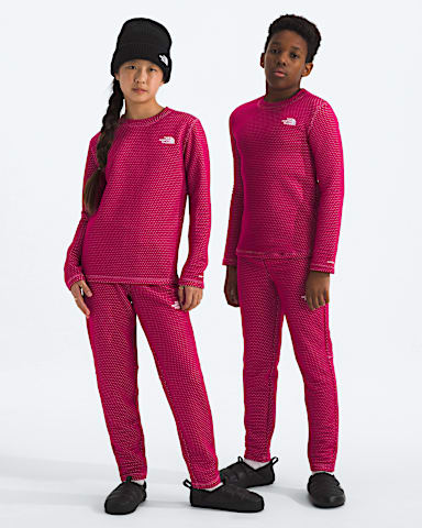 Boys Girls DOTKNIT Thermal Set TNF Lali Guran Main