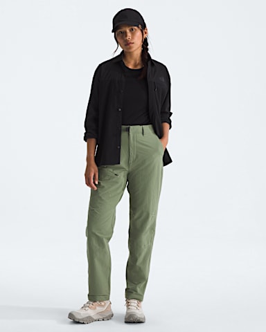 Womens Basin Pants TNF Bark Mist HERO2