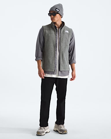 Mens Gordon Lyons Vest TNF TNF Medium Grey Heather HERO2