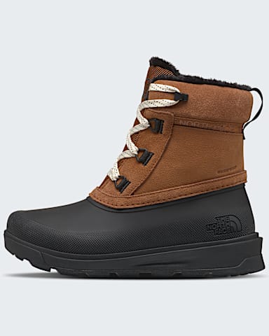 Bottes courtes impermables Shellista V pour femmes TNF Terre dombre brleNoir TNF HERO
