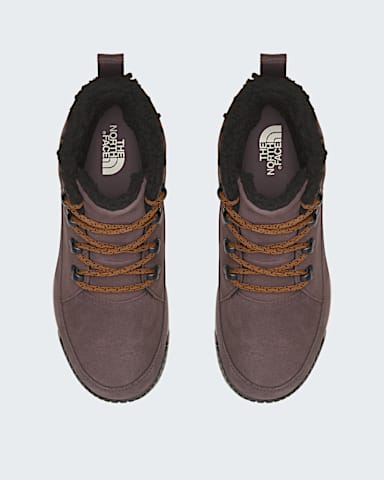 Womens Sierra Mid Lace Waterproof Boots TNF Tawny QuartzBurnt Umber DETAILINSTEP