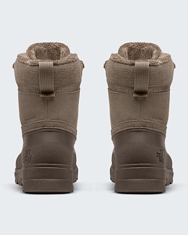 Womens Shellista V Shorty WP TNF Mocha BrownSmokey Brown BACK