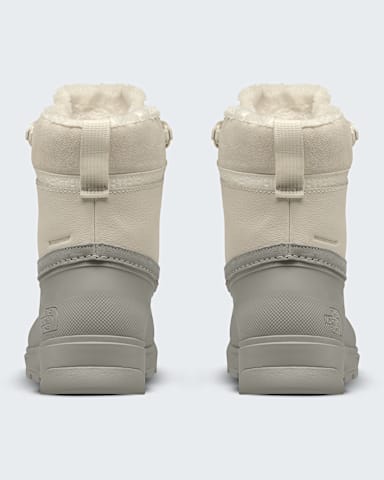 Womens Shellista V Shorty WP TNF White DuneSoapstone BACK