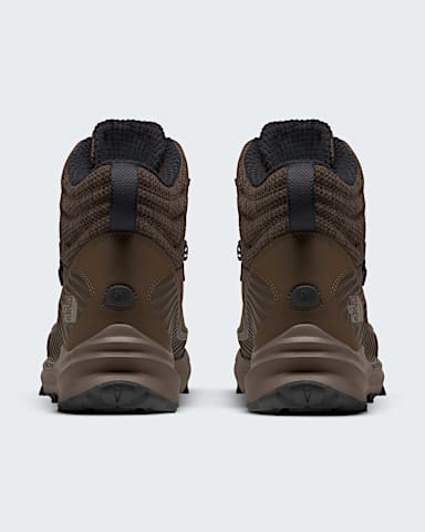Mens VECTIV Fastpack Insulated Waterproof Boots TNF Demitasse BrownGarnet BACK
