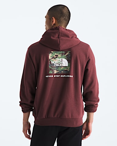 Mens Evolution Box Camo Fill HoodieGraphic TNF Sumac Main