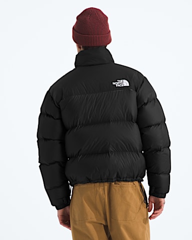 Mens 1996 Retro Nuptse Jacket TNF TNF Black BACK