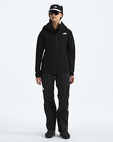 Womens Summit Chamlang Soft Shell Jacket TNF TNF Black HERO2