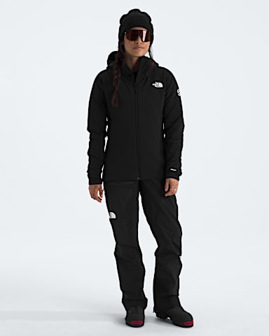 Womens Summit Series Casaval Hybrid Hoodie TNF TNF Black HERO2