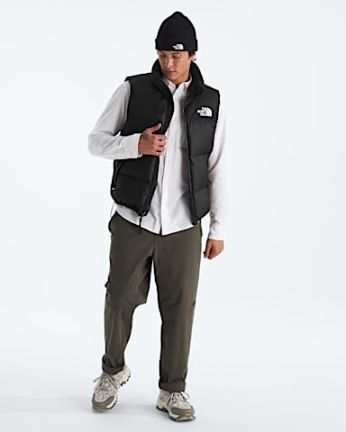 Veste 1996 Retro Nuptse pour hommes TNF Noir TNFDuvet recycl HERO2