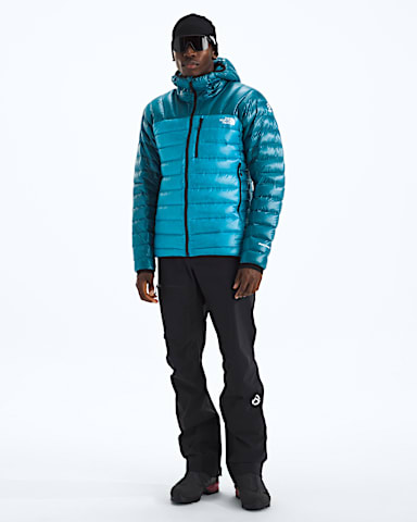 Mens Summit Breithorn Hoodie TNF Meridian BlueDusk Blue HERO2