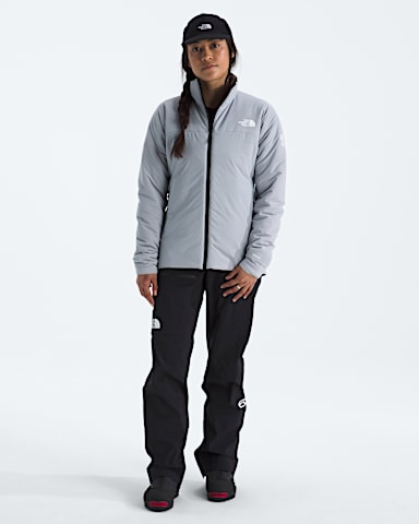Womens Summit Series Casaval Hybrid Jacket TNF Blue Flax HERO2