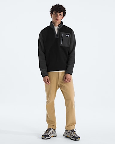 Mens Yumiori Zip TNF TNF BlackAsphalt GreyMonument Grey HERO2