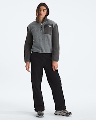Womens Yumiori Zip TNF Smoked PearlAnthracite GreySmoked Pearl HERO2