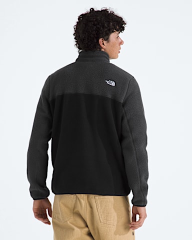Mens Yumiori Zip TNF TNF BlackAsphalt GreyMonument Grey BACK