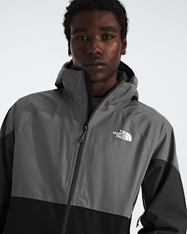 Mens Lightning ZipIn Jacket TNF TNF BlackSmoked PearlAsphalt Grey HERO3