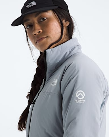 Womens Summit Series Casaval Hybrid Jacket TNF Blue Flax HERO3