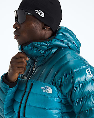 Mens Summit Breithorn Hoodie TNF Meridian BlueDusk Blue HERO3