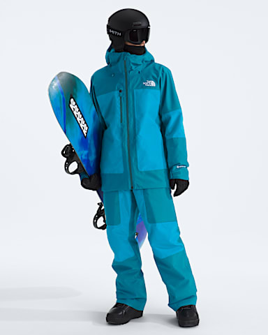 Mens GORETEX Dawnstrike Pants TNF Dusk BlueMeridian Blue HERO2