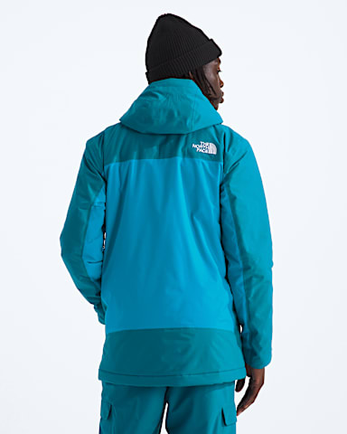 Mens Freedom Insulated Jacket TNF Dusk BlueMeridian Blue BACK