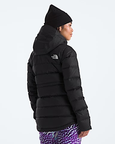 Womens First Turn Down Jacket TNF TNF BlackRecycled Down BACK