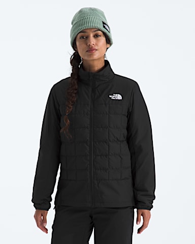 Womens THERMOBALL Snow Triclimate Jacket TNF TNF Black MODELALT4