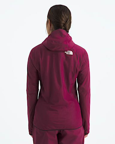 Womens Summit FUTUREFLEECE AMK Hoodie TNF Rhododendron BACK
