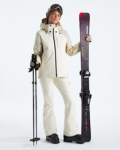 Womens Snoga Pants TNF White Dune HERO2