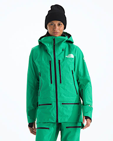 Womens Summit Series Tsirku GORETEX Pro Jacket TNF Nebula Green Main