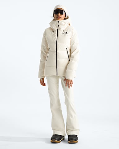 Womens Cirque Down Jacket TNF White DuneRecycled Down HERO2